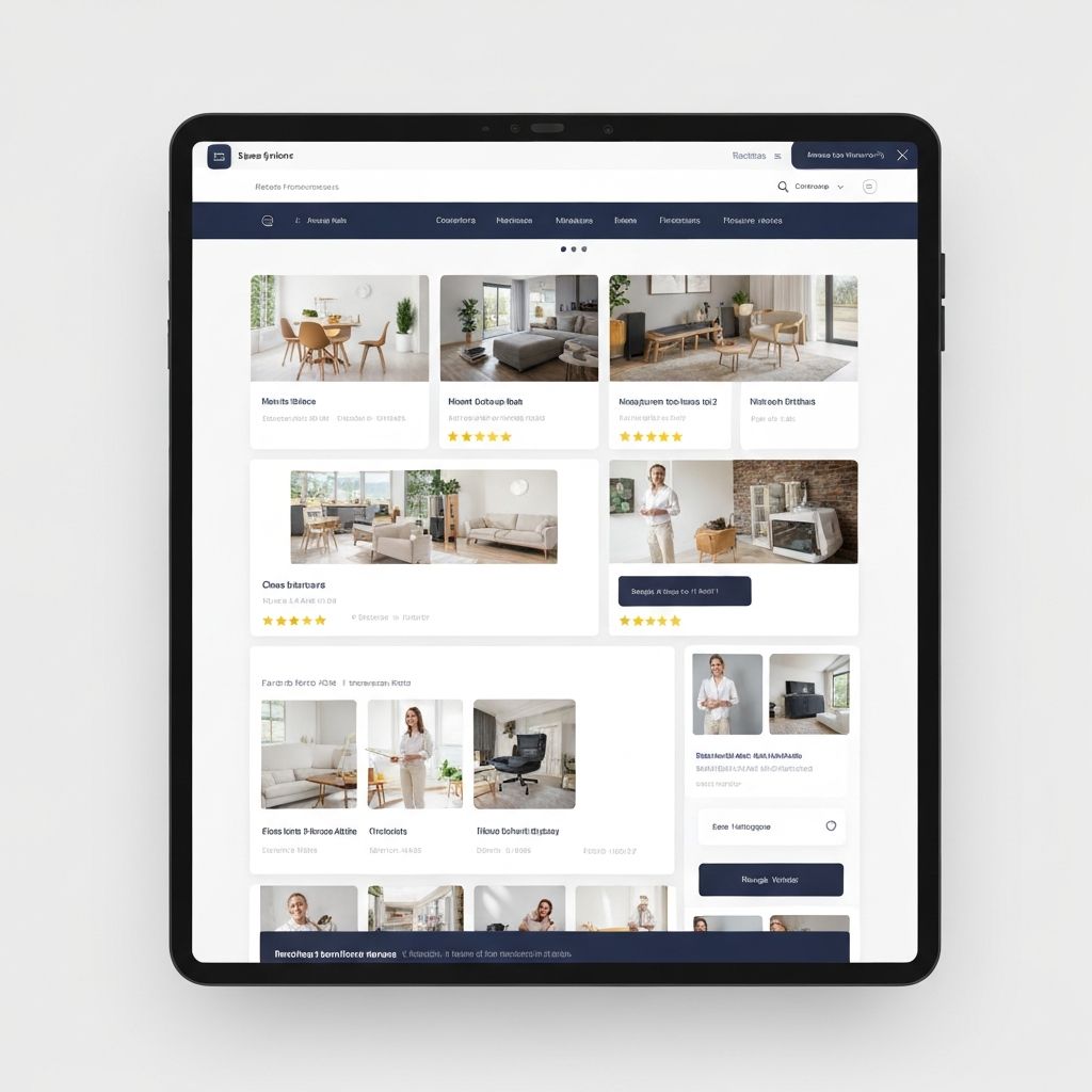 Service website builder